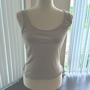 J Crew Cotton Shelf Bra Tank M